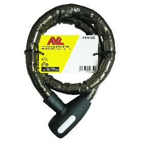 AVL CANDADO PITON CABLE MOTO 25X100 LLAVE SERRETA PY5122