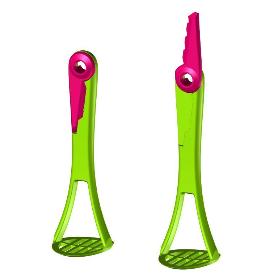 FACKELMANN CORTADOR-PRENSADOR DE AGUACATES 4 EN 1 42070