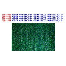 CESPED ARTIFICIAL F.S. PRA.  425 MINI ROLLO 6 MM 2,00 X  5,00 MT