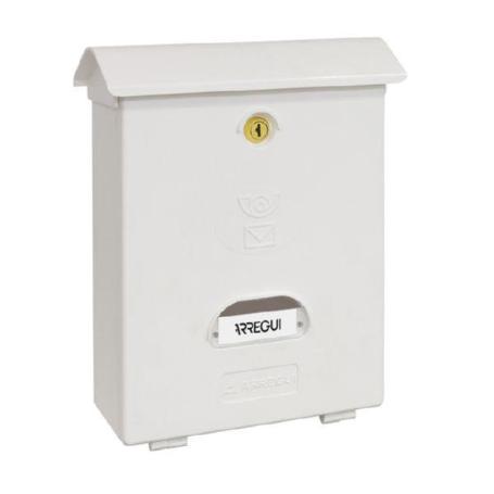 BUZON ARREGUI VERTICAL CLASICC PLASTICO BLANCO 240X346X110 E1071