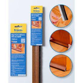 BRIPLAS BAJOPUERTA ADHESIVO PVC CON CEPILLO 93 CM SAPELLY 514S