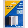 BRIPLAS COLGADOR ESCOBAS PLASTIC ADHESIVO 1U BLANCO 271B