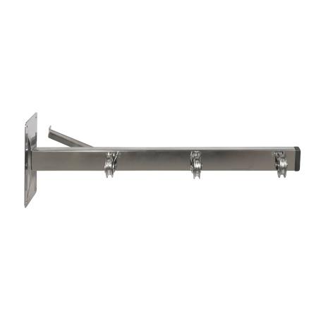 TENDEDERO JUEGO PARED INOX .3 POLEAS 460 MM PLACA160X80MM 39223 (CAJA 2 UNIDADES)
