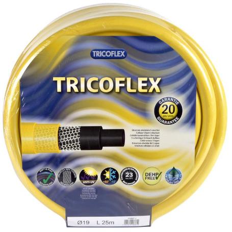 HOZELOCK MANGUERA TRICOFLEX AMARILLA 5 CAPAS 19 Ø X 25 M 116887