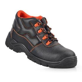 MARCA BOTA S3 PIEL NEGRA SUELA DOBLE DENSIDA CONFOR Nº43 BEC0143