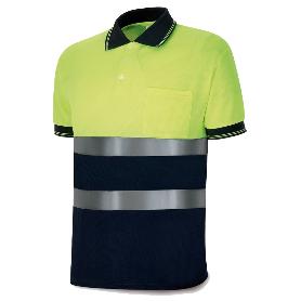 MARCA POLO MANGA CORTA ALTAVISIBIL AMARIAZUL T-XXL 1288PAVXCRYFA