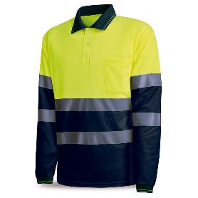 MARCA POLO MANGA LARGA ALTAVISIBILI AMARIAZUL T-L 1288PAVXLRTFAL