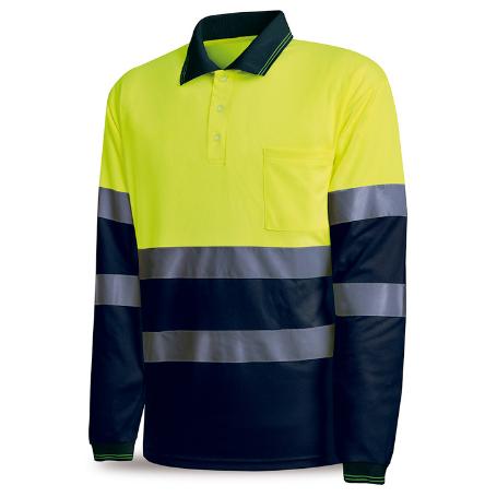 MARCA POLO MANGA LARGA ALTAVISIBIL AMARIAZUL T-XXL 1288PAVXLRTFA