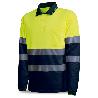 MARCA POLO MANGA LARGA ALTAVISIBIL AMARIAZUL T-3XL 1288PAVXLRTFA