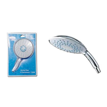 BAJA PLUVIA MANGO DUCHA  4 POSIC. LLUVIA 15 CM REF. 015