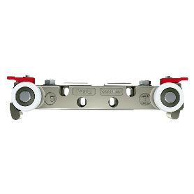 KIT MAGIC2 VETRO CON SISTEMA DE DESLIZAMIENTO INVISIBLE PARA PUERTAS DE PASO EN CRISTAL LARGO 1800 ESPESOR VIDRIO 1