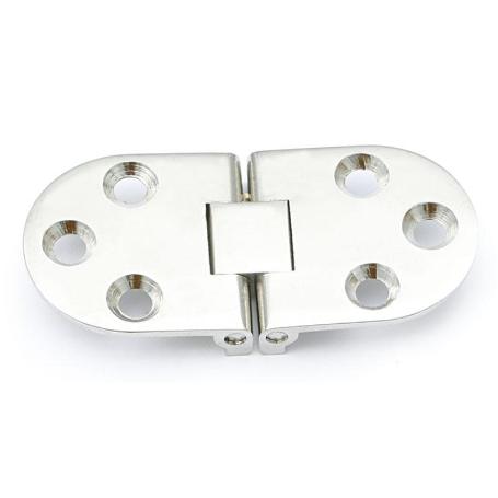 BISAGRA LATON NIQUEL 65/80 CON FRENO ACABADO NIQUEL ACABADO NÍQUEL LARGO 80