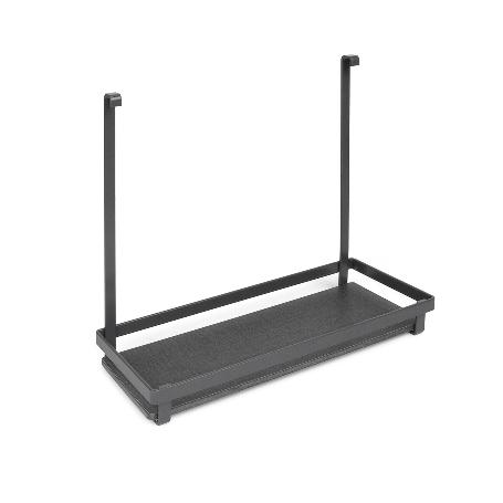 EMUCA ESTANTE PARA UTENSILIOS DE COCINA TITANE, ACERO, GRIS ANTRACITA