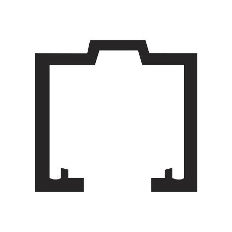 GUIA ALUMINIO NATURAL NK50 2M 2017 (CAJA 2)