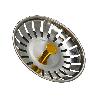TAPON VALVULA CESTA PARA FREGADERO INOXIDABLE CLICK CLACK  Ø 8 CM.