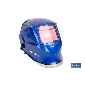 CASCO DE SOLDADURA AUTOMÁTICO BLUE FLYING SHARK (ARC/MIG/MAG/TIG)
