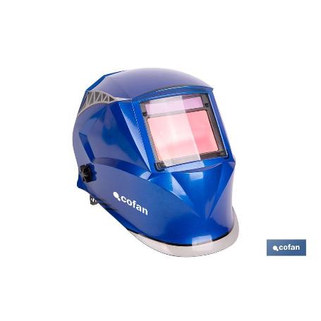 CASCO DE SOLDADURA AUTOMÁTICO BLUE FLYING SHARK (ARC/MIG/MAG/TIG)