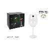 45 CLS COPA DEGUSTACION VINO CRISTAL FINO BOHEMIA MOD CLARA  - CAJA 6 UNIDADES 
