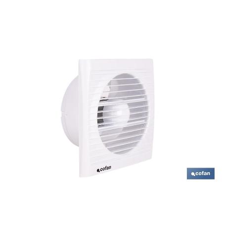 EXTRACTOR DE AIRE AXIAL 16 W 200 X 185 MM Ø150 MM