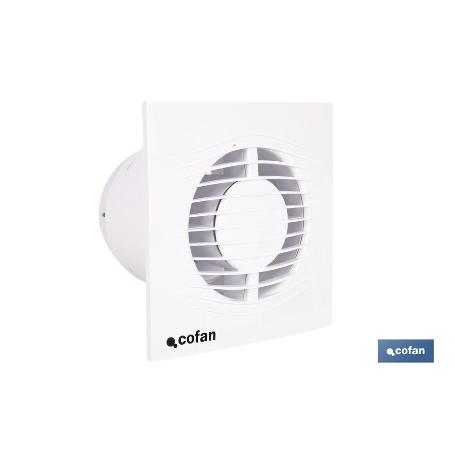 EXTRACTOR DE AIRE AXIAL SILENCIOSO 7,8 W 150 X 131 MM Ø100 MM