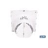EXTRACTOR DE AIRE AXIAL SILENCIOSO 7,8 W 150 X 131 MM Ø100 MM