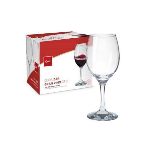 37 CLS COPA GRAN VINO ECONOMICA ZAR COK - CAJA 6 UNIDADES