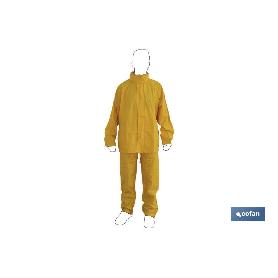 TRAJE DE AGUA PU/PVC AMARILLO TALLA L