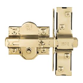 CERROJO SEGURIDAD FAC 946-RP/80 SERIE UVE DORADO ANTIBUMPING