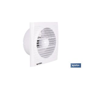 EXTRACTOR DE AIRE AXIAL 16 W 200 X 185 MM Ø150 MM