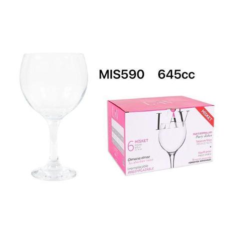64,5 CLS COPA COMBINADOS GINTONIC MISKET LAV MIS590 - CAJA 6 UNIDADES