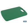 TABLA CORTE CON ASA VERDE 30X20X1.5CM MODELO CHIPS