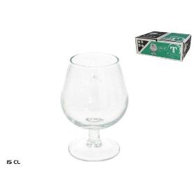 15 CLS COPA COÑAC BRANDY TENSIONADA HOSTELVIA VICRILA SIMILAR DURALEX - CAJA 6 UNIDADES