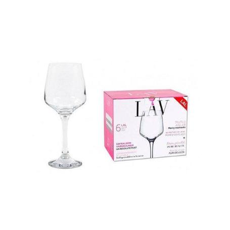 40 CLS. COPA REFORZADA ECONOMICA GRAN VINO - AGUA LAL LAV - CAJA 6 UNIDADES