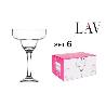 30 CLS COPA MARGARITA COCTEL 105X165 MM MISKET LAV - CAJA 6 UNIDADES