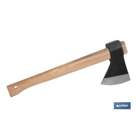 HACHA VIZCAINA MANGO MADERA 800GR