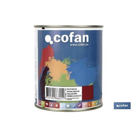 ESMALTE SINTÉTICO (750 ML) ROJO INGLÉS