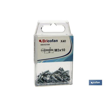 BLÍSTER DE 35 UDS. DIN-963  M-3X16 VENTA UNITARIA