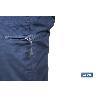 BERMUDAS DE TRABAJO TYR ELASTANO 215 G/M2 AZUL MARINO CON DETALLES GRISES TALLA 50