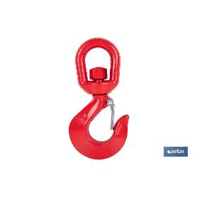 GANCHO GIRAT. C/SEGURO CARBONO C40 TN-7,5