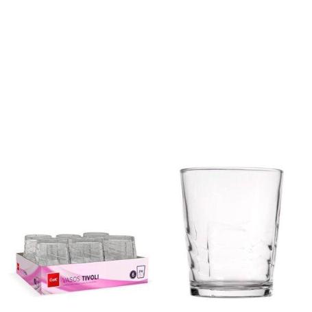 27 CLS VASO TIVOLI AGUA COK SIMILAR VASO ARCO AGUA - CAJA 6 UNIDADES