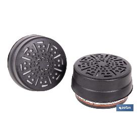 SET DE 2 FILTROS TIPO A1P3 (ADAPTABLES A MÁSCARA FACIAL)