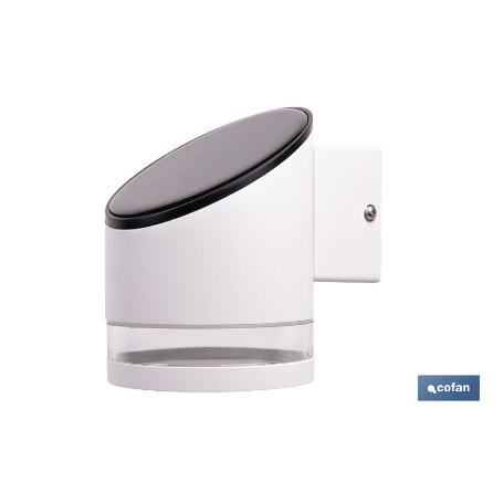 APLIQUE LED RECARGABLE BLANCO CON SENSOR 3,7 V 1,2 AH IP65 3000 K 120 X 90 X 120 MM