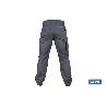 PANTALÓN DE TRABAJO LOKI ELASTANO 215 G/M2 GRIS ANTRACITA TALLA 60