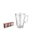 26 CLS TAZA CAFE CON LECHE VASO CON ASA INDIA - CAJA 3 UNIDADES