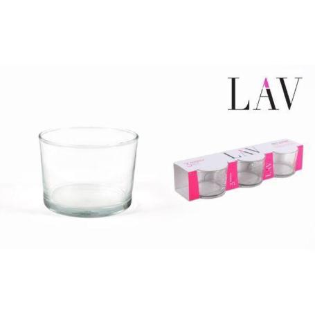 24 CLS VASO CHIQUITO 240 CC LAV - CAJA 3 UNIDADES