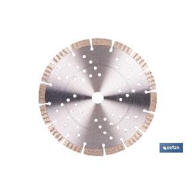 DISCO DIAMANTE CANTERO STANDARD H-12MM, 230MM