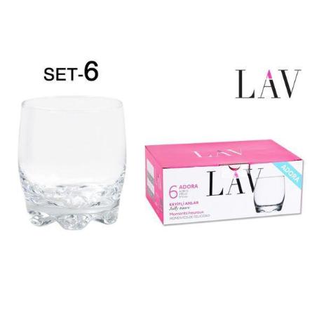 29 CLS VASO AGUA 290CC ADORA LAV SIMILAR GALASSIA - CAJA 6 UNIDADES