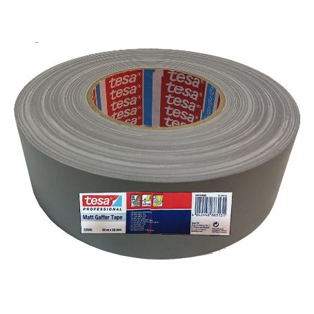 TESA CINTA DE TEJIDO GAFFER GRIS 50MX50MM 53949