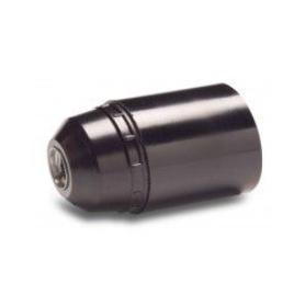 PORTALAMPARA LISO E27 BAQ.NEGRO (REF.161)