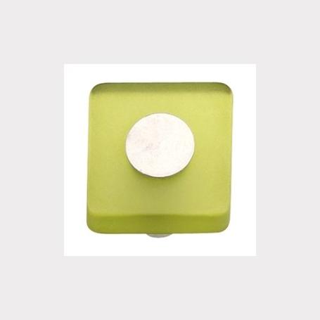 POMO CUADRADO METACR.VERDE CRO-MATE